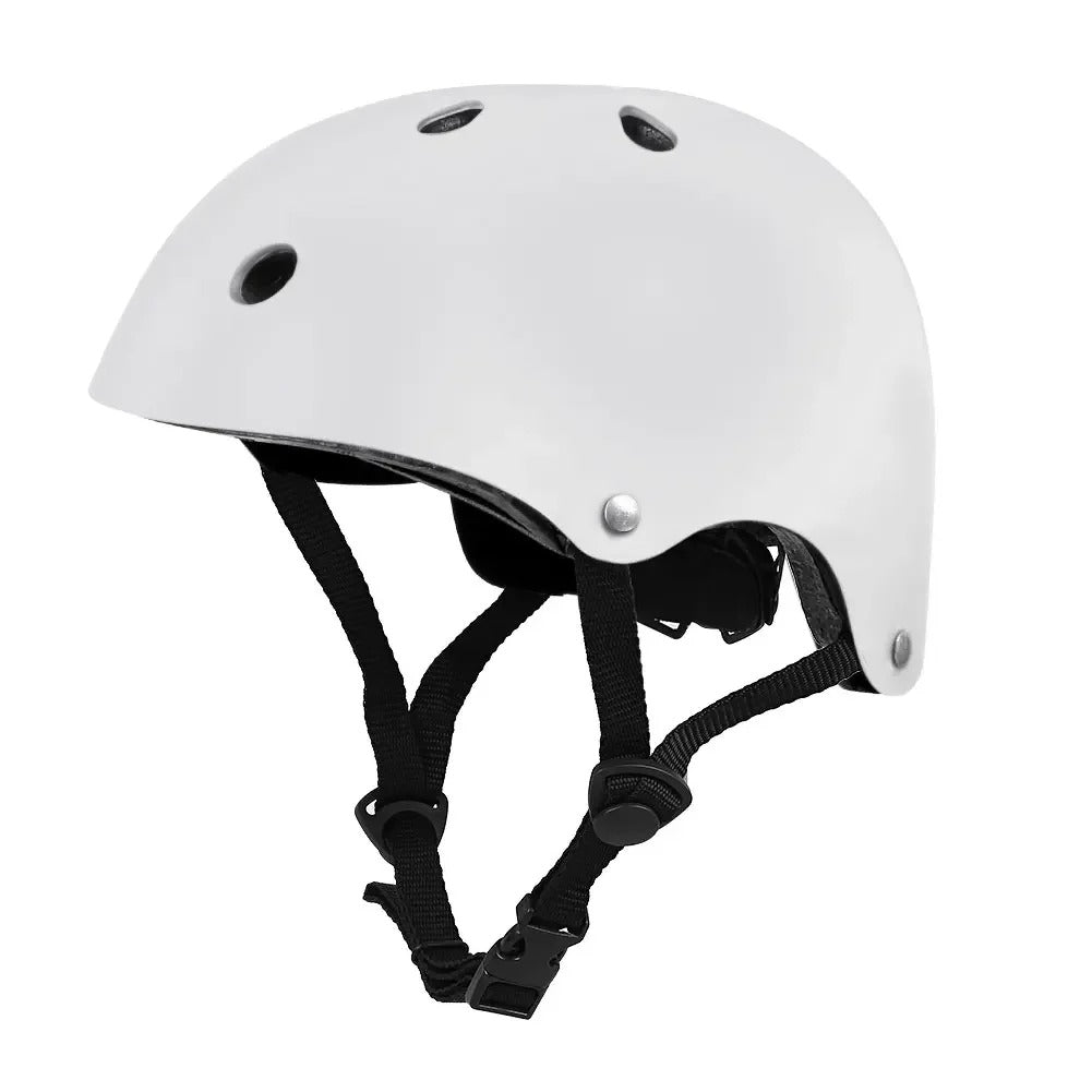 Ventilated bicycle helmet offering superior safety & adjustable fit for all cyclists.