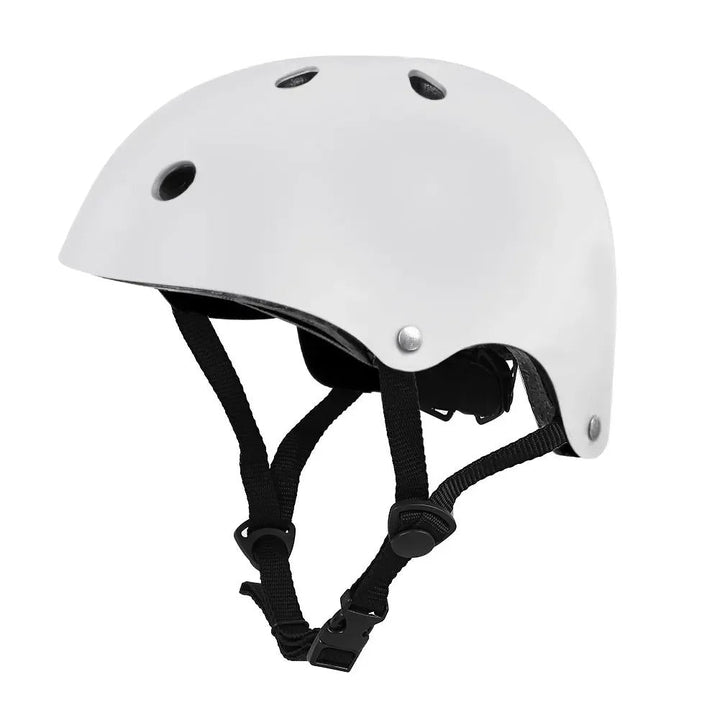 Ventilated bicycle helmet offering superior safety & adjustable fit for all cyclists.