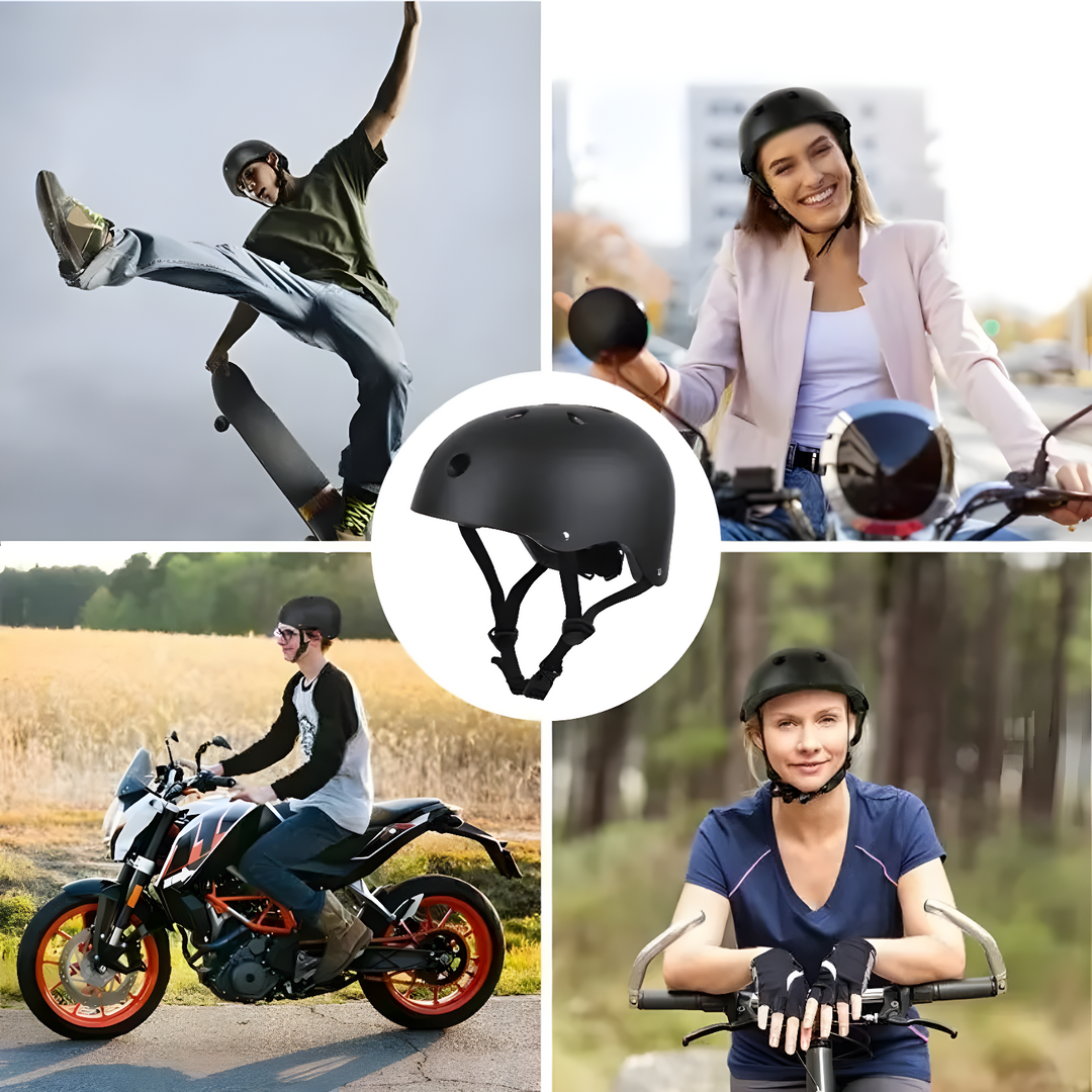 Adjustable fit cycling helmet, designed for comfort & ultimate safety on any bike trail.