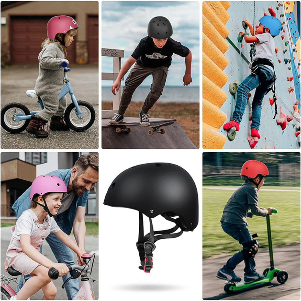 Ultimate protection cycling helmet with shock absorption for road, mountain, & urban biking.