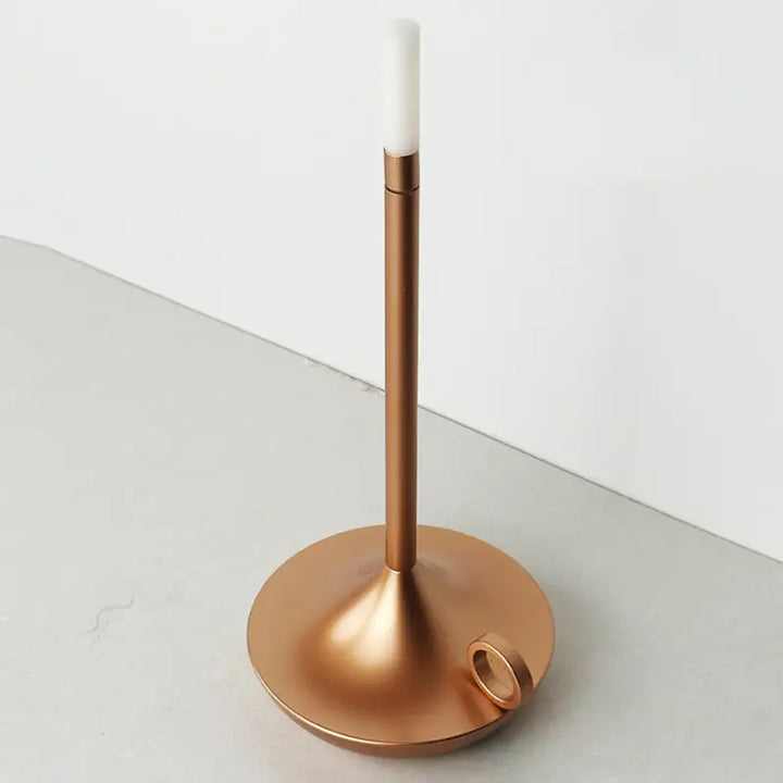 Ambient lighting solution: wireless LED decorative candle holder lamp, unisex design.