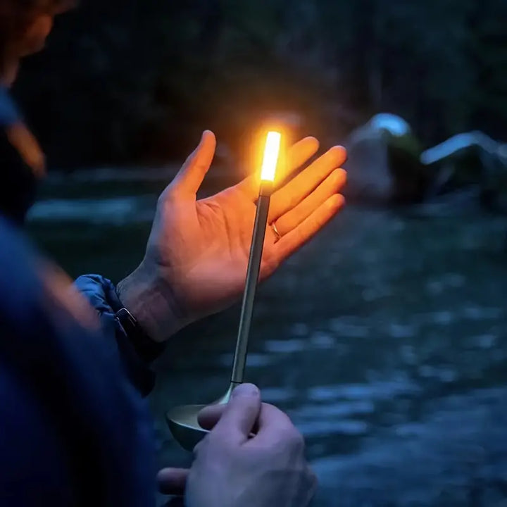 Unique luxury wireless LED lamp, a flame-free candle holder, perfect for modern ambient lighting.