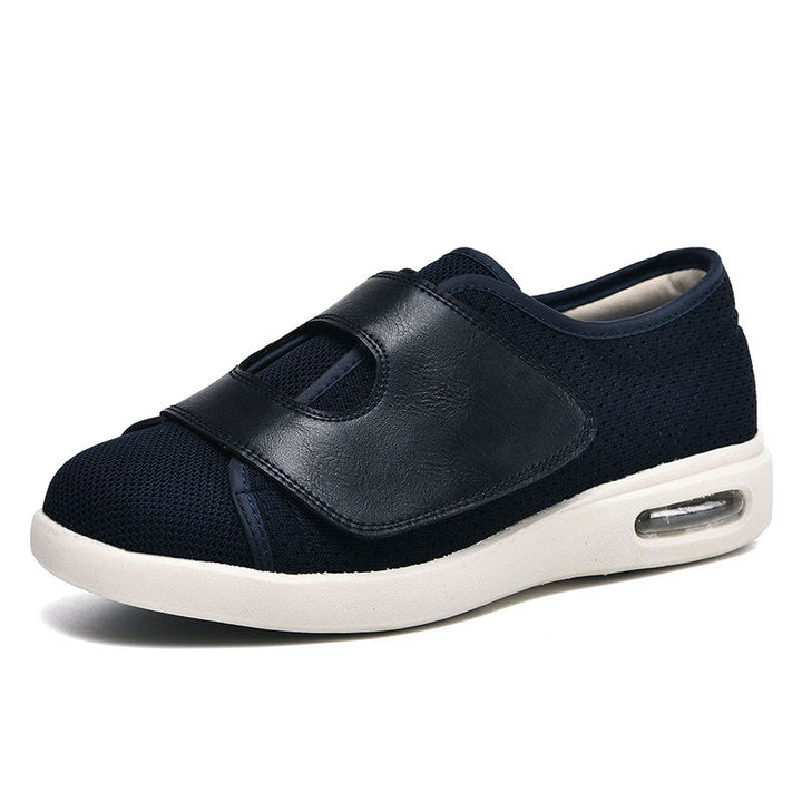 Supportive unisex diabetic walking shoes for wide, swollen feet. Orthopedic design ensures comfort & pain relief.