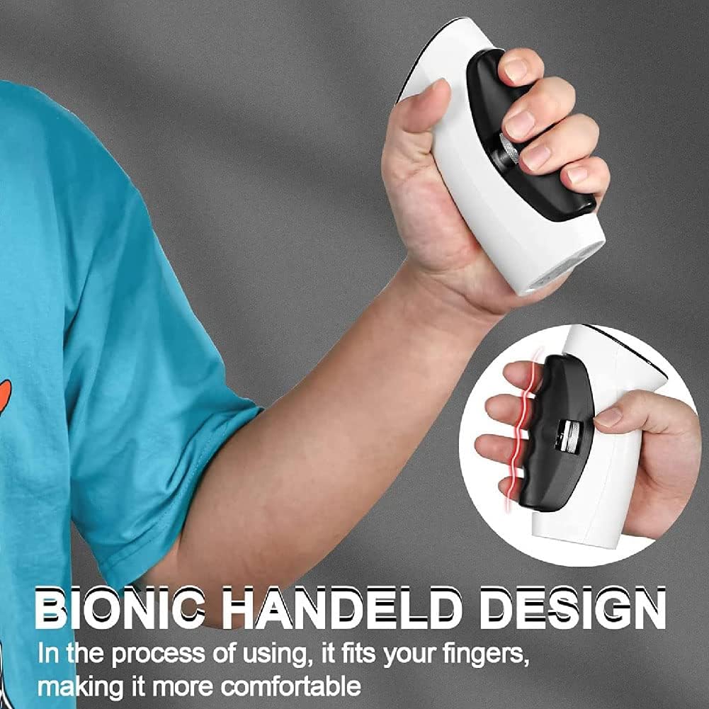 Improve grip strength & forearm muscles with the digital PowerGrip Max hand exerciser for peak performance.