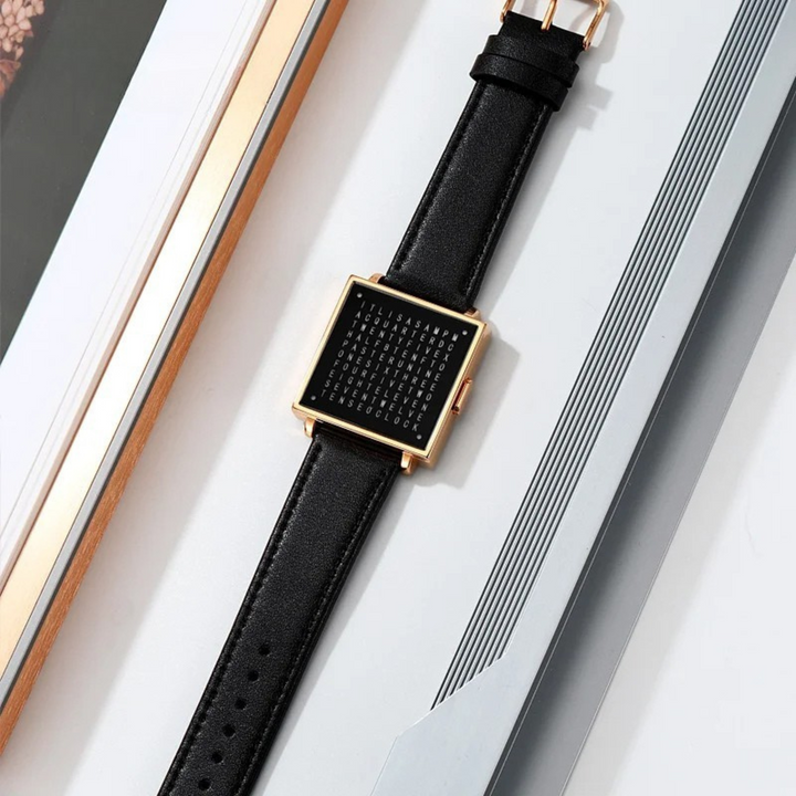 Stylish unisex digital LED watch, water-resistant & comfortable for any wrist.