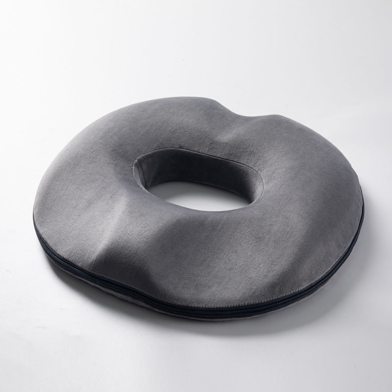 Comfortable unisex donut cushion offering comprehensive pain relief. Memory foam for hemorrhoids, tailbone, & sciatica.
