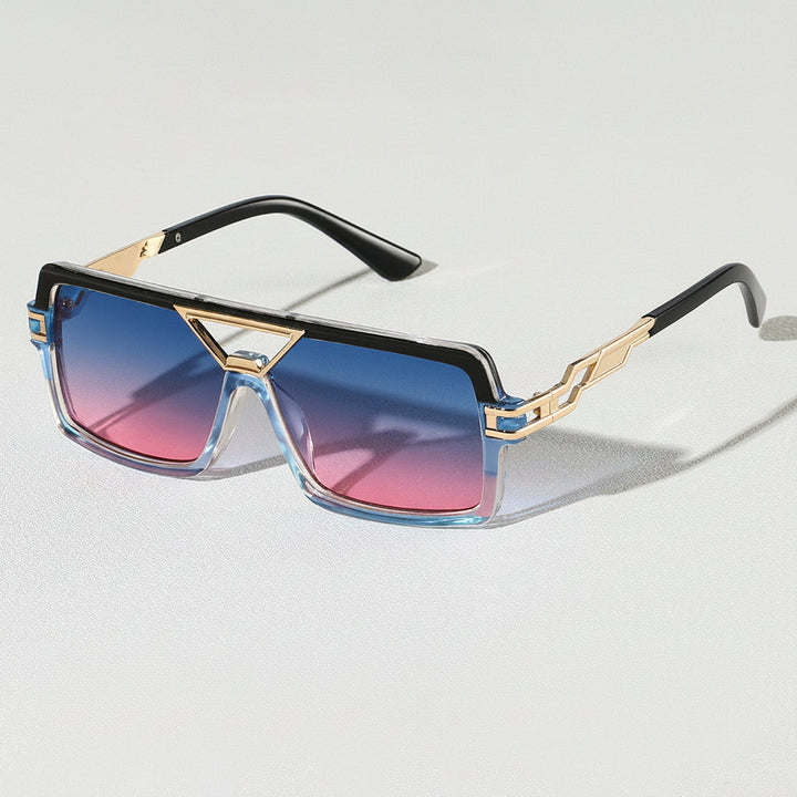 Iconic double bridge sunglasses, a contemporary fashion statement for both men and women.