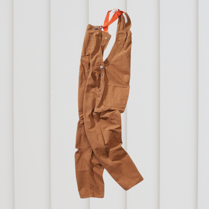 Practical unisex garden overalls designed for outdoor tasks, durable fabric and useful pockets.