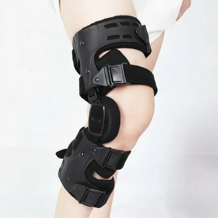 Flexible dynamic knee support for ongoing pain management & enhanced stability in daily activities.