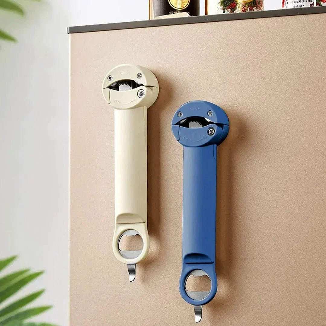 Unisex Easy Grip Jar Opener & Bottle Aid for effortless opening. Ideal for seniors, arthritis, weak hands.