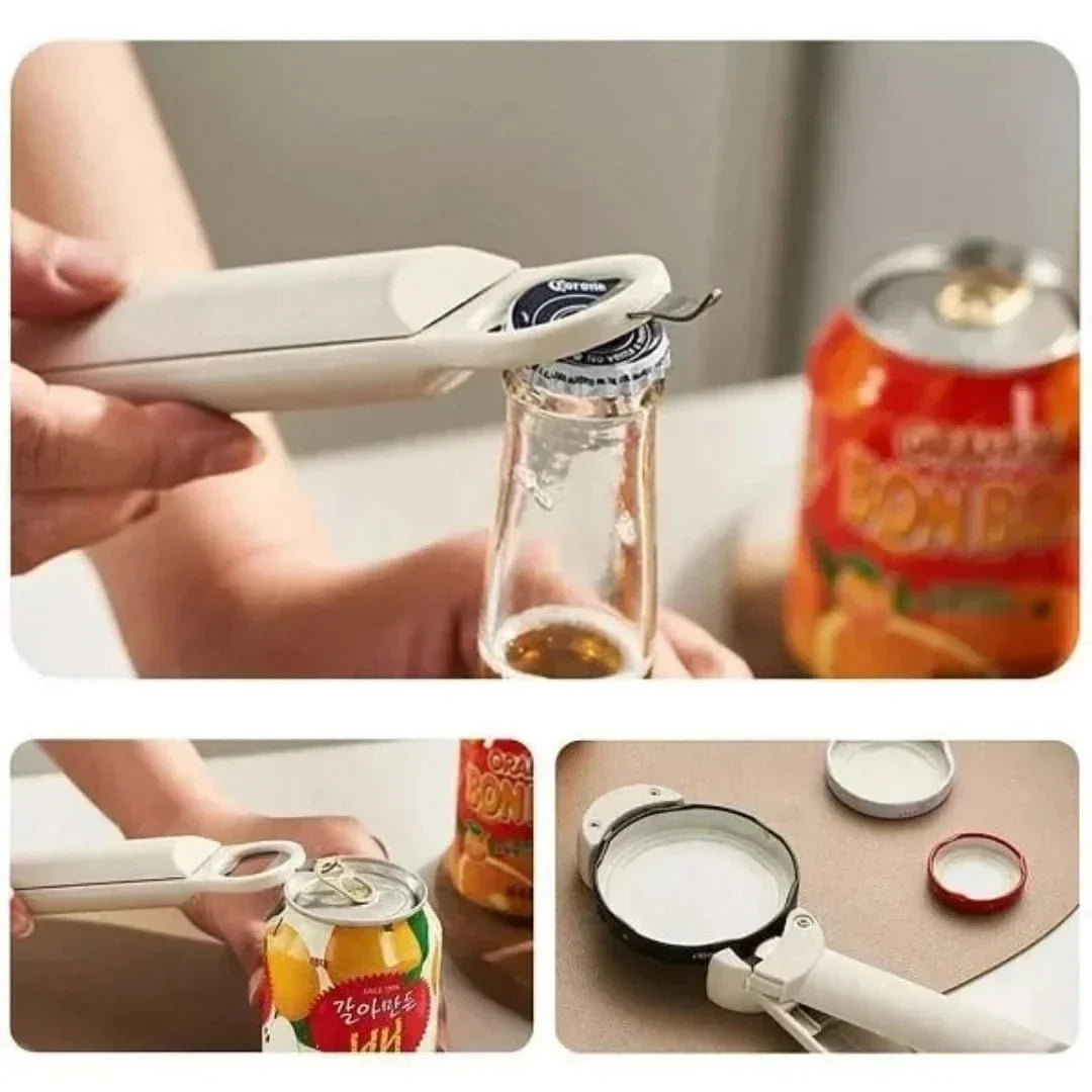 Home essential: Unisex Easy Grip jar & bottle opener. Ergonomic design for seniors, weak hands.