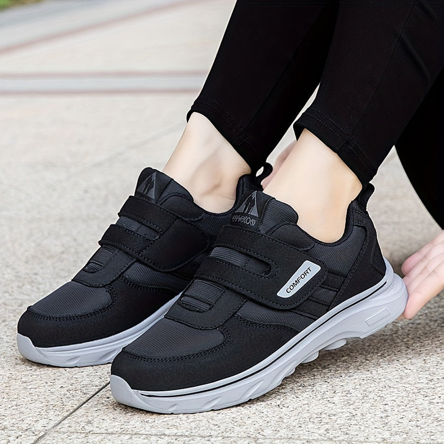 Unisex Effortless Velcro Running Shoes for daily comfort & easy wear.