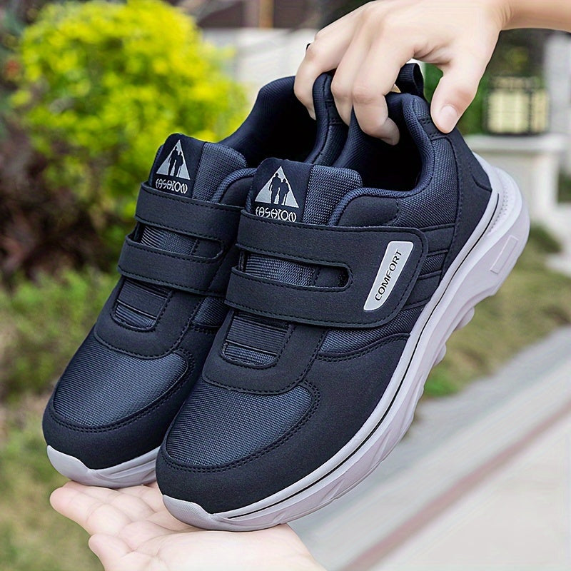 EasyStride unisex Velcro running shoes, offering effortless comfort for daily wear.