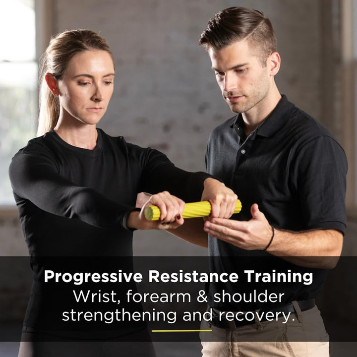 Durable exercise equipment: elbow therapy resistance bar for strength & pain relief.