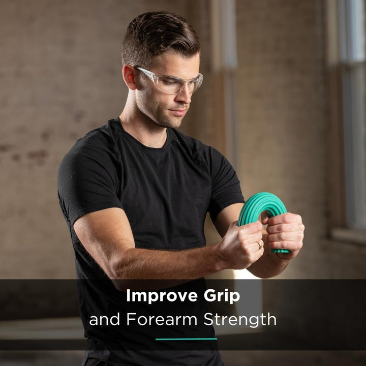 Unisex resistance bar to enhance grip strength, manage elbow pain, and aid recovery.