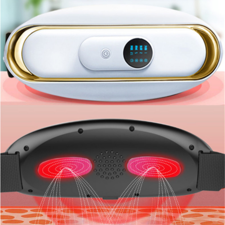 Unisex electric belly fat burner for waist slimming, using vibration massage for body toning.