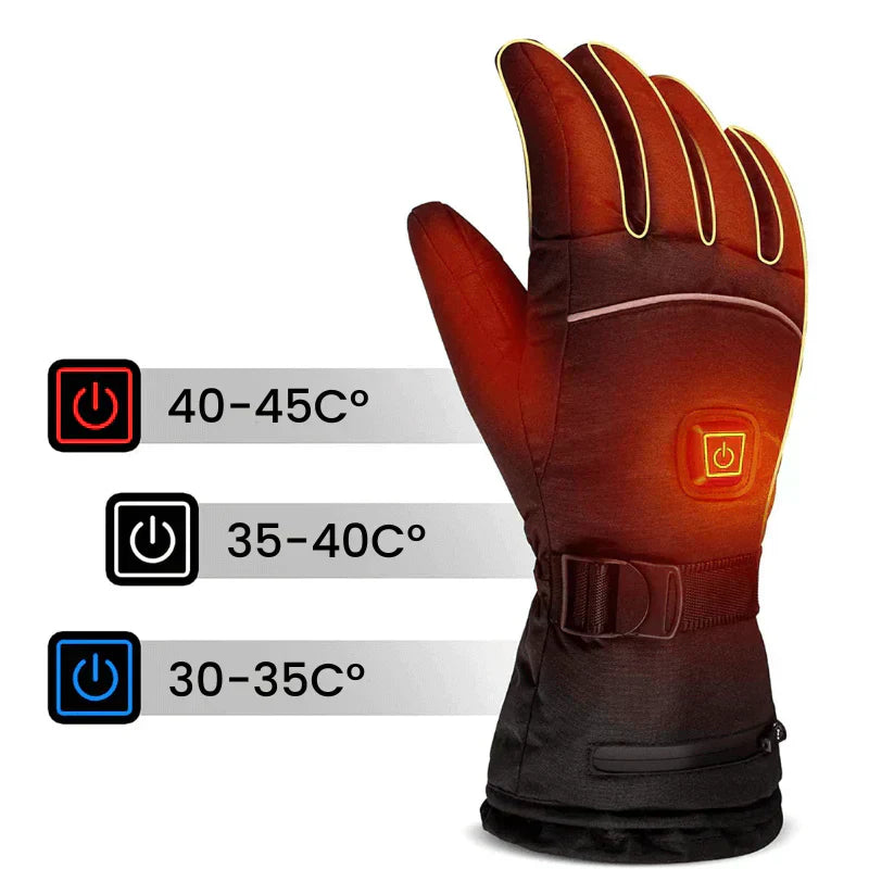 HeatGuard warm electric gloves, essential outdoor gear for cold weather adventures