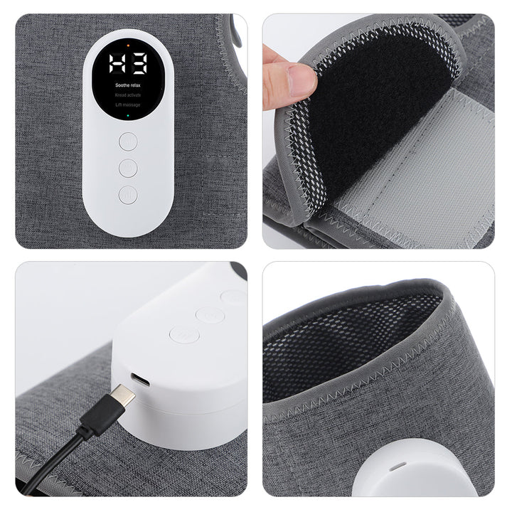 Unisex electric leg massager for muscle relief, 3 air compression modes, promotes circulation & recovery