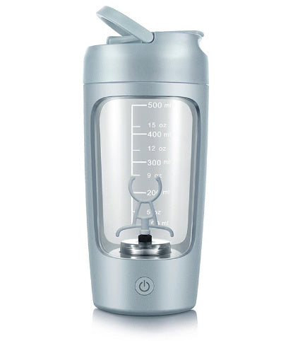 Rechargeable protein shaker cup, electric mixer for shakes, smoothies, and other beverages, kitchenware