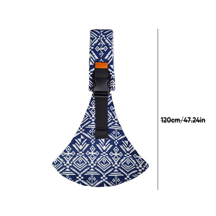 Hands-free comfort with this breathable, adjustable baby wrap for newborns.
