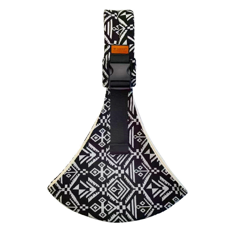 Infant wrap, providing secure and comfortable hands-free carrying for parents.
