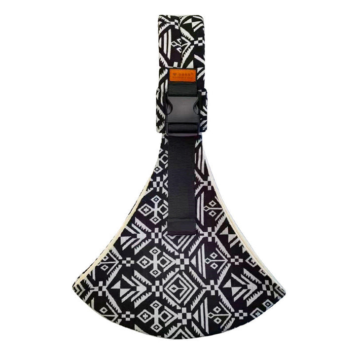 Infant wrap, providing secure and comfortable hands-free carrying for parents.