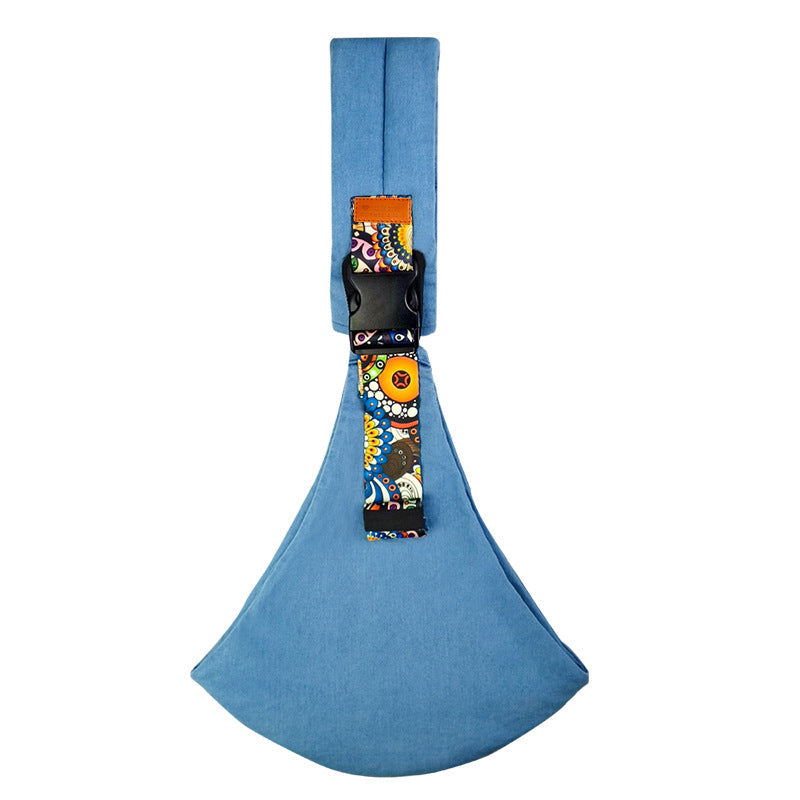 Adjustable, breathable baby carrier sling for parents; perfect for travel and daily use.
