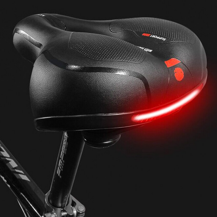 Unisex ergonomic bicycle saddle designed for ultimate comfort and pain-free long rides. Perfect for cycling.