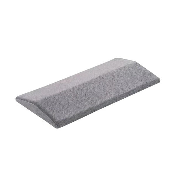Breathable lumbar support pillow for comfortable, restful sleep. Unisex ergonomic design for bed accessory.