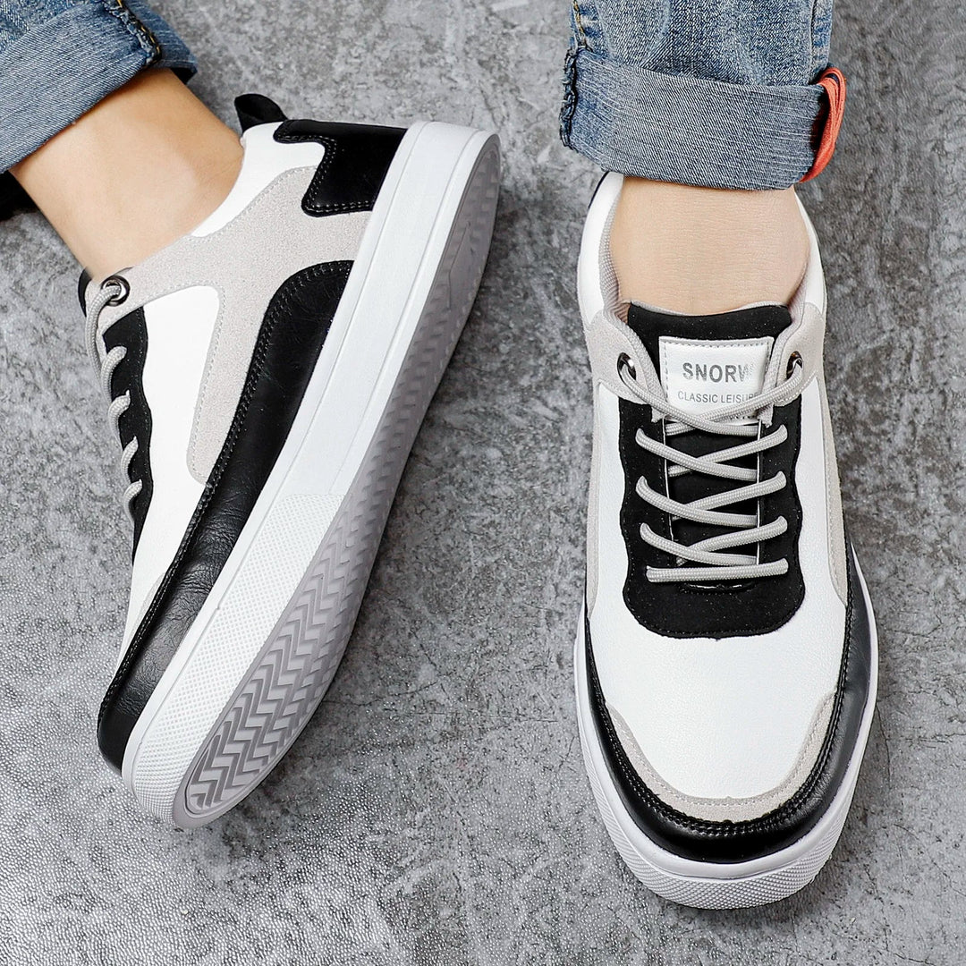 Lace-up unisex casual shoes featuring a premium textured suede upper for stylish everyday comfort.