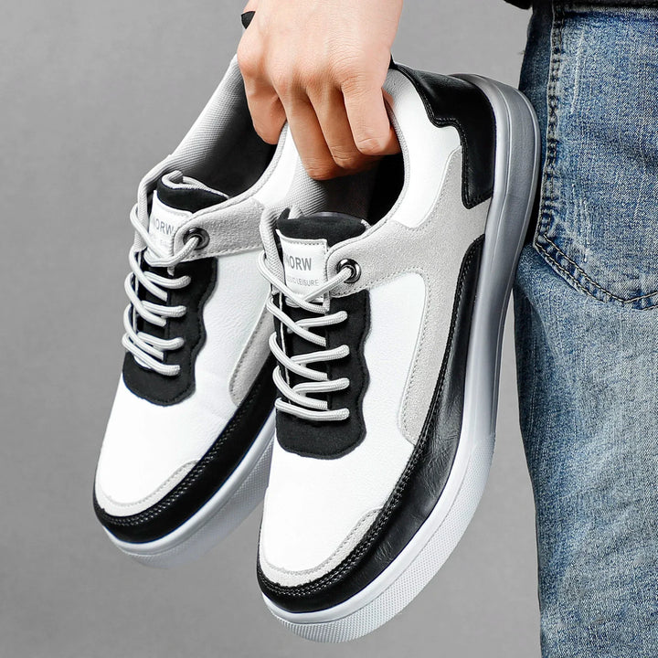 Comfortable fashion sneakers: stylish unisex casual shoes with textured suede for everyday wear.