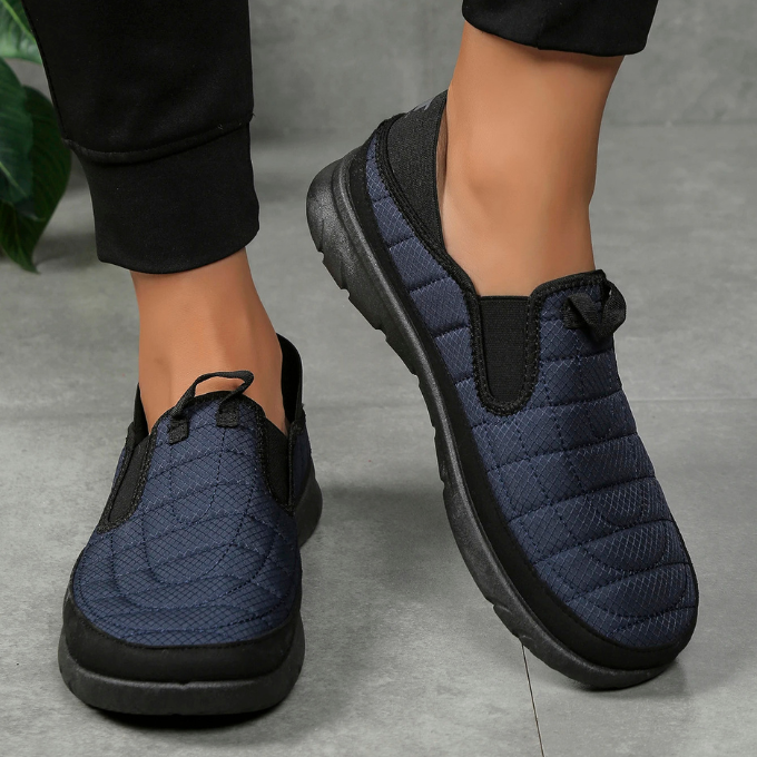 Easy wear lightweight slip-on shoes. Unisex comfort walkers for everyday casual walks.