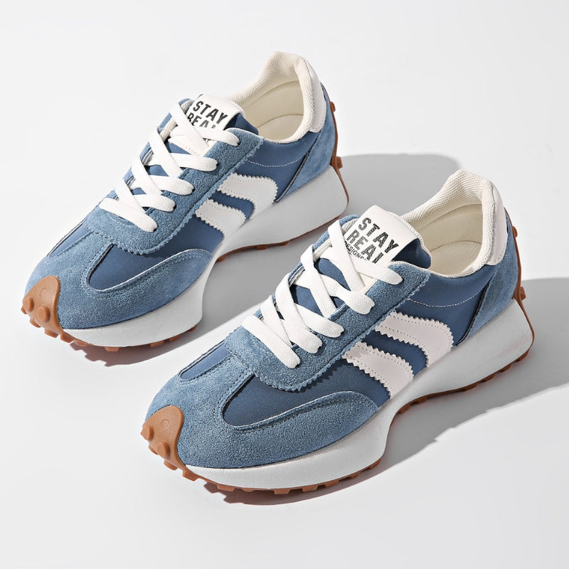Casual unisex walking shoes with a platform sole, designed for everyday wear and superior comfort.