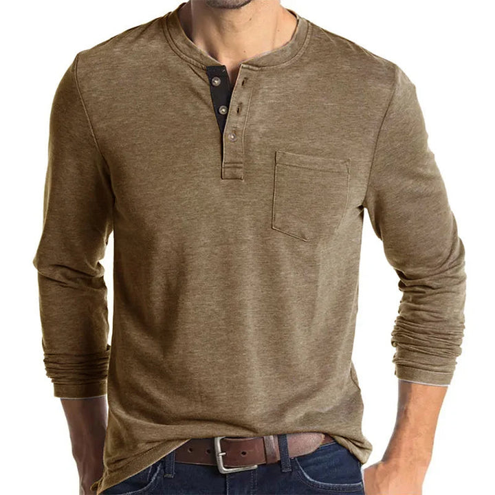 Comfortable unisex long sleeve t-shirt, perfect for everyday wear, easy casual style.
