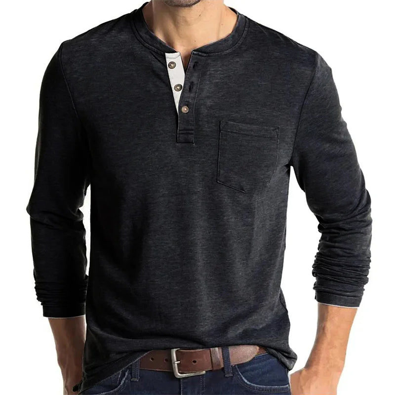 Classic unisex long sleeve t-shirt. A comfortable, versatile top for everyday casual wear & layering.