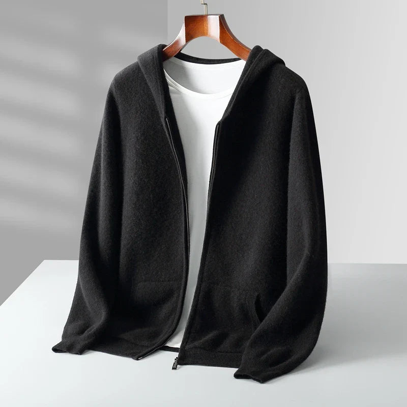 Stylish unisex zip hoodie. Perfect for athleisure, casual wear, and versatile everyday layering.
