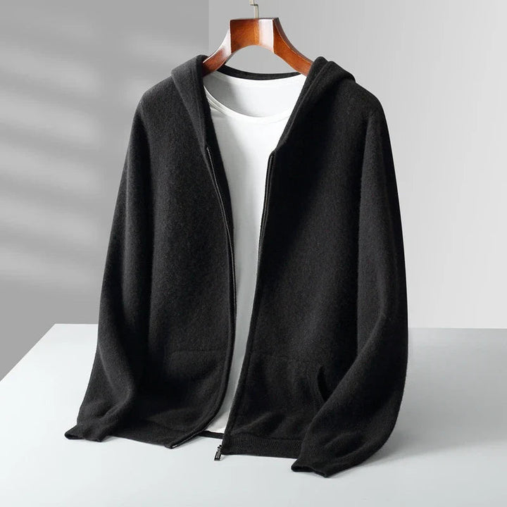 Stylish unisex zip hoodie. Perfect for athleisure, casual wear, and versatile everyday layering.