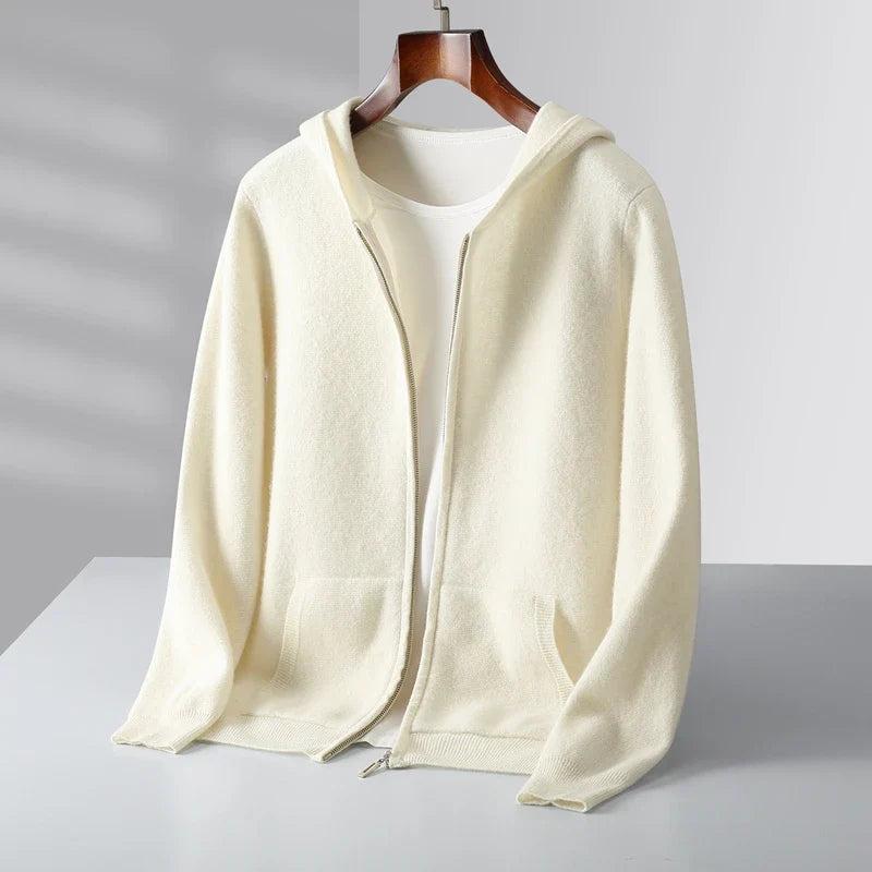 Everyday comfort: full zip unisex hoodie. A versatile, cozy piece for relaxed fit & casual style.