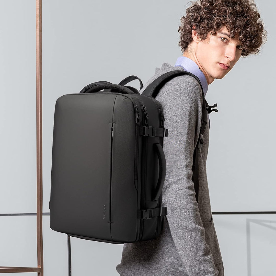 Versatile travel duffle backpack, ideal for business trips or outdoor adventures.