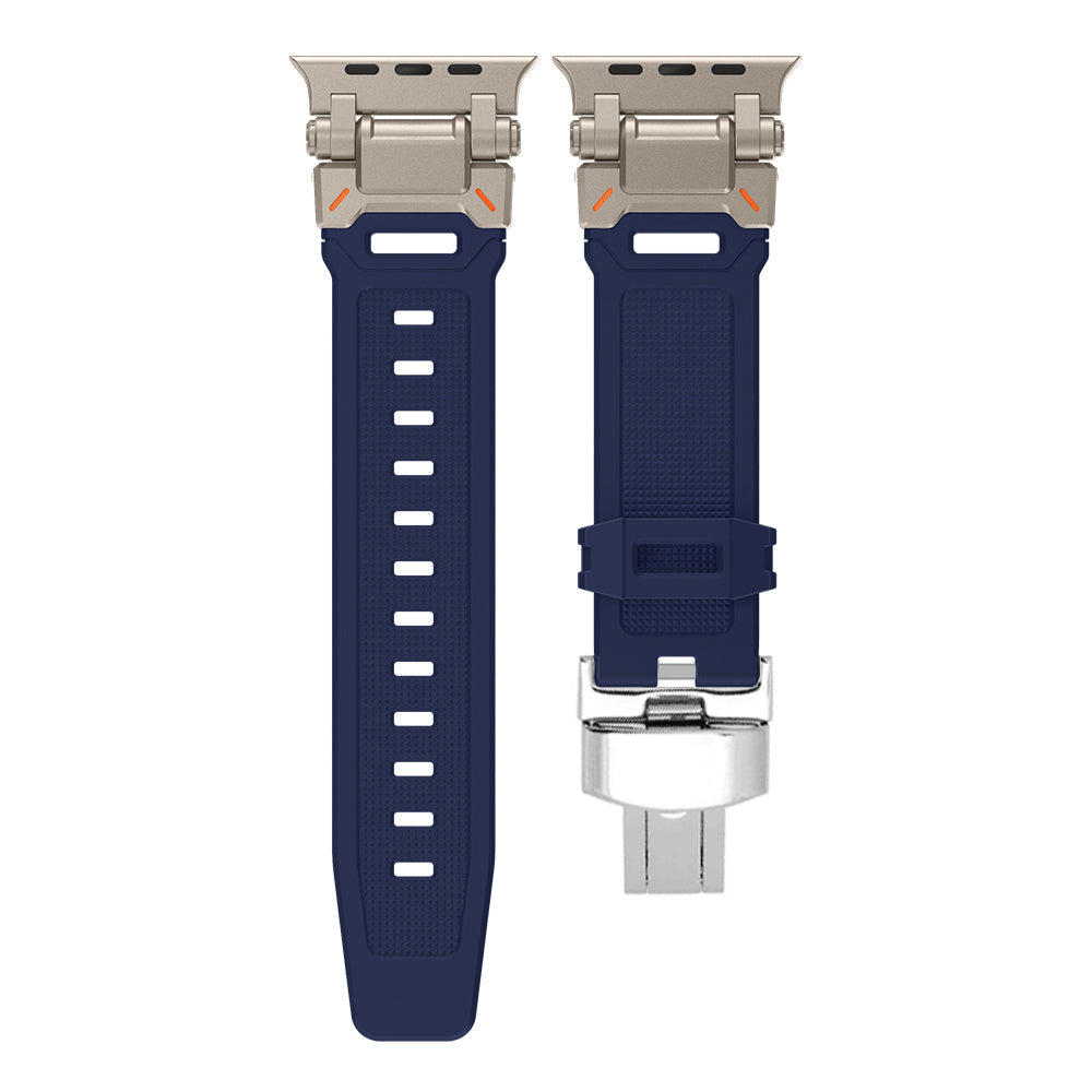 Quick release silicone replacement band, available in multiple vibrant colors, durable and strong.