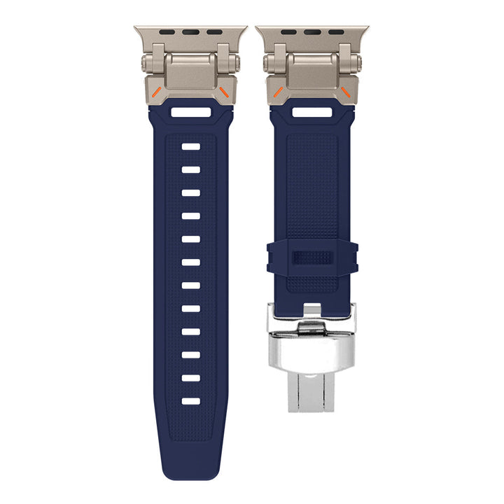 Quick release silicone replacement band, available in multiple vibrant colors, durable and strong.
