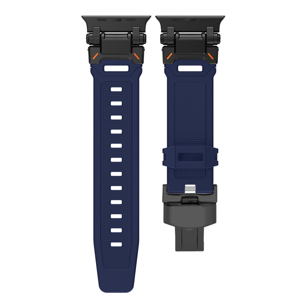 Unisex Explorer Series silicone smartwatch strap, durable for daily adventures, comfortable & flexible.