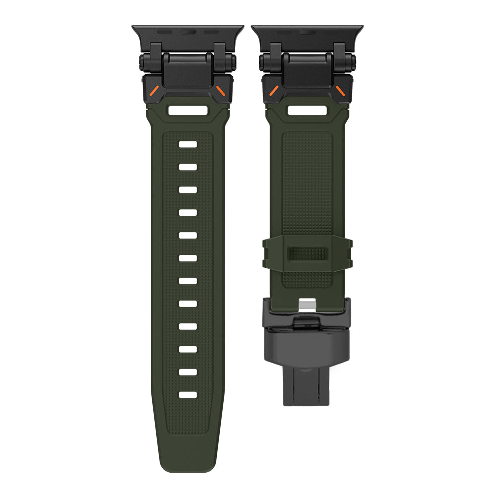 Smartwatch accessory: hypoallergenic silicone band, perfect for long wear, lightweight and secure.