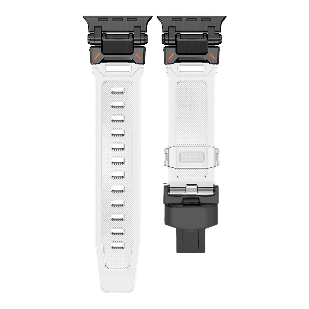 High-quality silicone smartwatch strap with quick release, suitable for all-day wear, hypoallergenic.