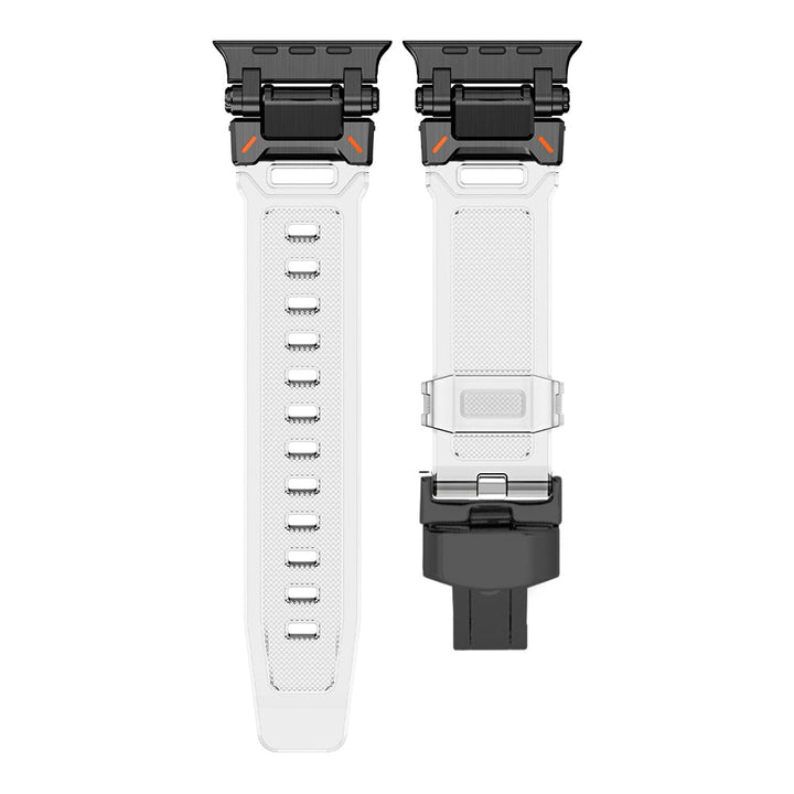 High-quality silicone smartwatch strap with quick release, suitable for all-day wear, hypoallergenic.