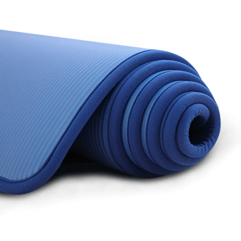 Premium extra thick non-slip yoga mat, comfortable and supportive for all your yoga, pilates, and exercise routines.