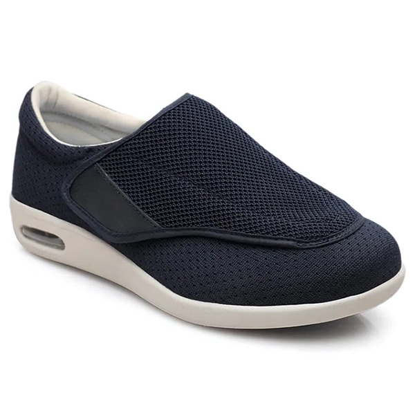 Adjustable unisex health shoes for swollen feet. Extra wide fit for diabetics, ensuring maximum foot comfort.