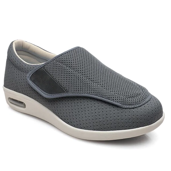 Everyday unisex wide fit diabetic shoes, offering orthopedic support & pain relief for swollen and sensitive feet.