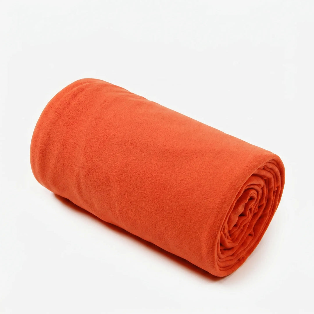 Unisex fleece sleeping bag liner, lightweight & packable envelope design for 3-season camping, travel & outdoor use.