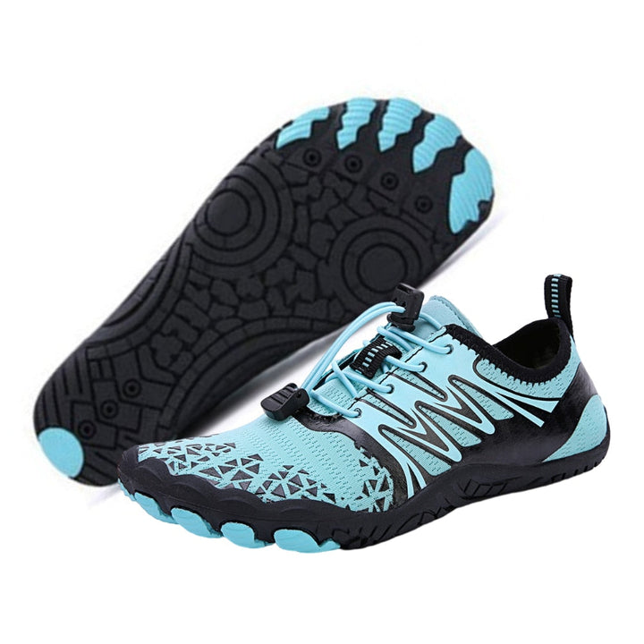 Unisex FlexBare 3.0 barefoot shoes in black, promoting natural movement and ultimate comfort for walking & gym.